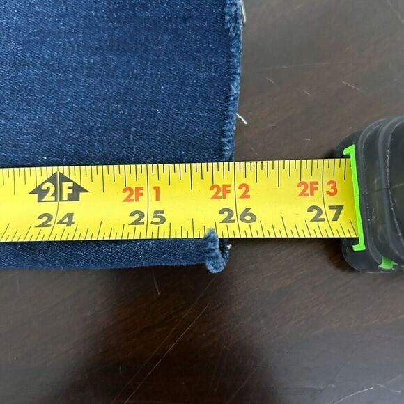 Lularoe Magic Waist Stretch Raw Hem Skinny Jeans Size 30 - Picture 13 of 14